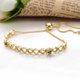 925 Sterling Silver Honeybee Charm Bracelet European Jewelry