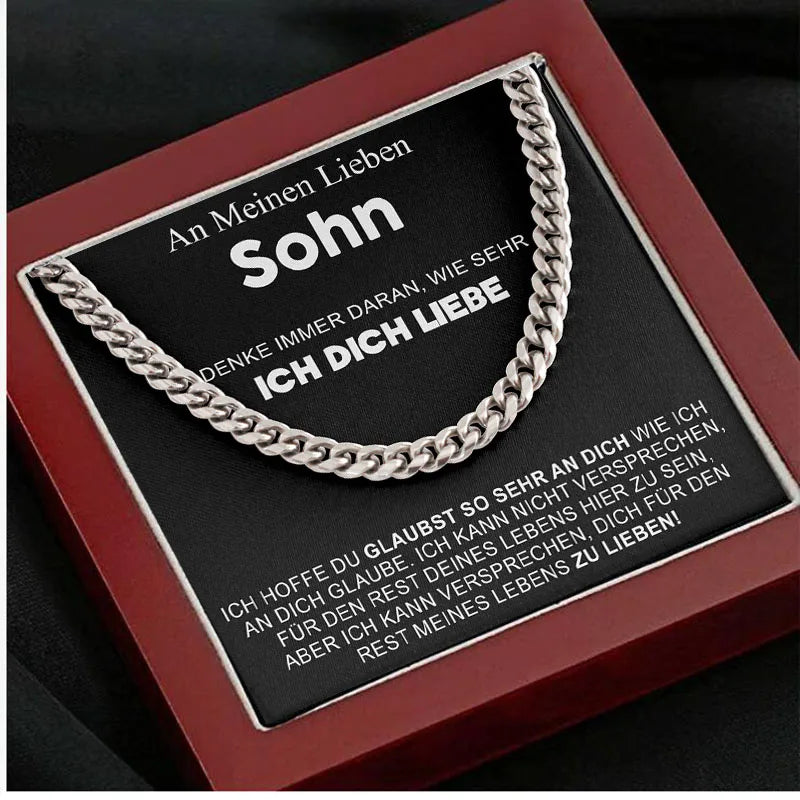 Personalized Son Necklace from Mom Dad Women Necklace Jewelry