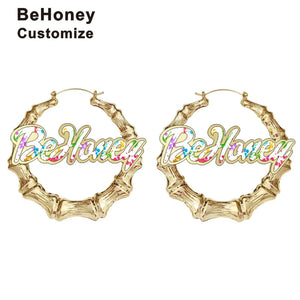 Hand-Painted Splash Earrings