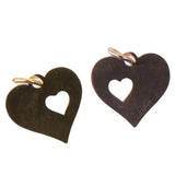 Stainless Steel Heart Charm Pendant Hypoallergenic Jewelry Accessory