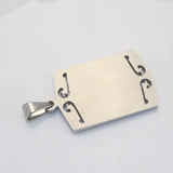 Muslim Allah AYATUL KURSI Pendant & Necklace, Quran Scriptures Gift