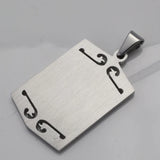 Stainless Steel Muslim Allah AYATUL KURSI Pendant & Necklace Charm