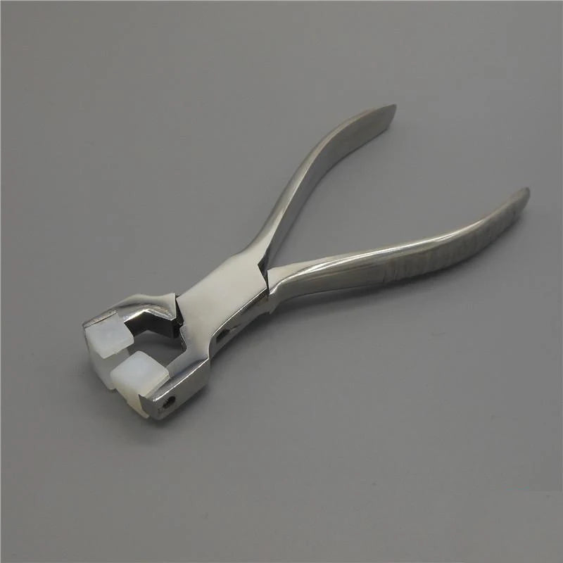 Stainless Steel Jewelry Nylon Ring Pliers Repair Bracelet Spring Bending Tool