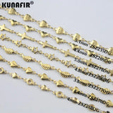 Stainless Steel Heart Shape Bracelet Chain ZSZ269DG
