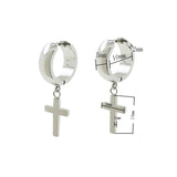 Stainless Steel Earrings Hinged Piercing Ring Men Women Unisex Earring Hoops