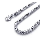 Stainless Steel Chain Necklace Men Women Chocker