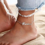 Stainless Steel Women's Ankle Bracelet
