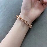 Sterling Silver Horseshoe U Bracelet Retro Jewelry