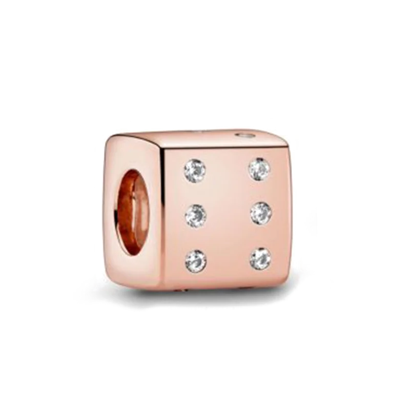 Sterling Silver Security Charm Clasp with Logo for Bracelet - Birthday Gift