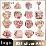Sterling Silver Security Charm Clasp with Logo