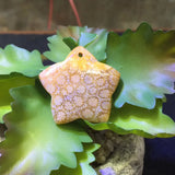 Natural Chrysanthemum Stone Pendant for Women