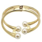 Punk Rock Beads Bracelet Jewelry Bangle Cuff Stretch Bracelet for Women A10001