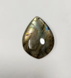 Flash Labradorite Pendant Semi Precious Stone Irregular Bead Pendant