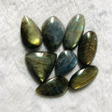 Labradorite Pendant Semi Precious Stone Irregular Bead Pendant 3pcs/lot