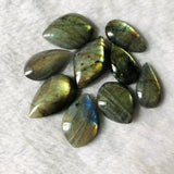 Labradorite Pendant Semi Precious Stone Irregular Bead Pendant 3pcs/lot