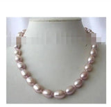 Baroque Lavender Freshwater Pearl Necklace