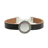 Sublimation Leather Heart Blank Bracelets for Transfer Printing DIY (10pcs/lot)