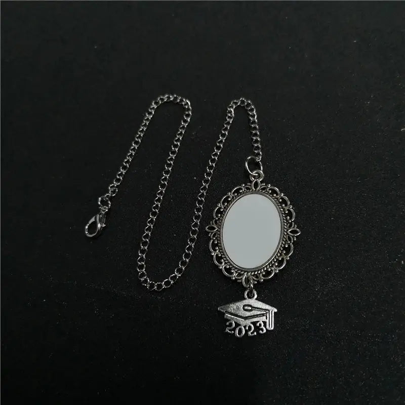Graduation Hat Charms - Sublimation Blank - 20 Pieces/Lot