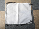 Sublimation Blank Backpack with Rope Pocket Polyester 10pcs/lot
