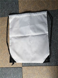Sublimation Blank Backpack with Rope Pocket Polyester 10pcs/lot