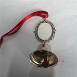 Sublimation Blank Bell Ornaments - Two Sided Printing - 15pcs/lot