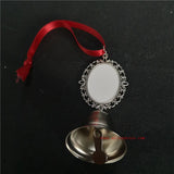 Sublimation Blank Bell Ornaments - Two Sided Printing - 15pcs/lot