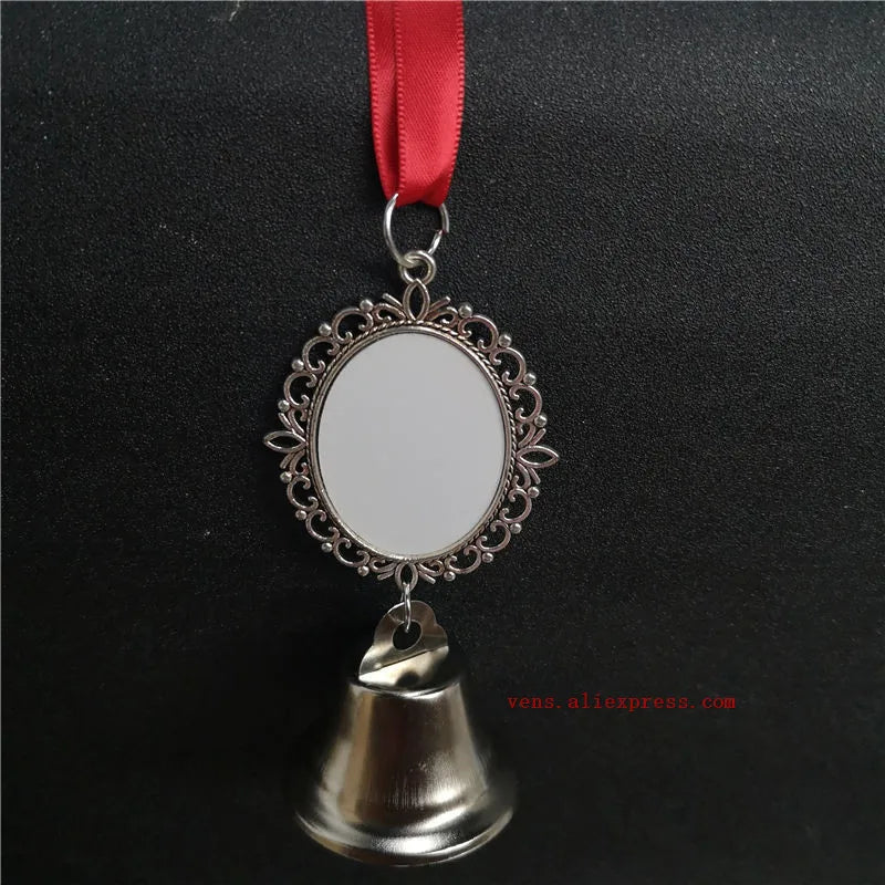 Sublimation Blank Bell Ornaments - Two Sided Printing - 15pcs/lot