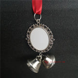 Sublimation Blank Bell Ornaments - Two Sided Printing - 15pcs/lot
