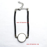 Sublimation Blank Red Rope Bracelet for Women 15pcs/lot