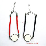 Sublimation Blank Red Rope Bracelet for Women 15pcs/lot