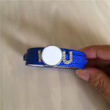 Sublimation Blank Bracelets for Women DIY Letters Bracelet 15pcs/lot