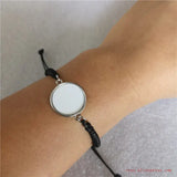 Sublimation Blank Bracelets 20mm Hot Transfer Printing DIY Jewelry 20pcs