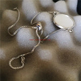 Sublimation Blank Zipper Bracelets for Women - 15 pieces/lot
