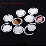 10pcs Sublimation Blank Round Shape Hooks DIY Material