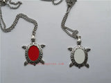 Sublimation Blank Necklaces Pendants Heat Transfer Printing 18pcs/lot