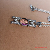 Sublimation Blank Mom Necklace Pendant Jewelry 15pcs/lot