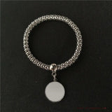 Sublimation Blank Bracelets with Charm