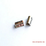 Round Sublimation Blank Charms for Hot Transfer Printing - 10 Pieces