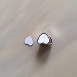 Round Sublimation Blank Charms for Hot Transfer Printing - 10 Pieces