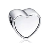 Round Sublimation Blank Charms for Hot Transfer Printing - 10 Pieces