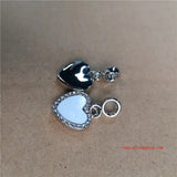 Round Sublimation Blank Charms for Hot Transfer Printing - 10 Pieces