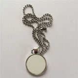 Sublimation Necklaces Pendants Blank DIY A1233