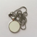 Sublimation Necklaces Pendants Blank DIY A1233