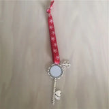 Christmas Santa Claus Key Pendant Hot Transfer Printing