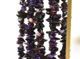 Sugilite Purple/Black Baroque 5-8mm Loose Beads for DIY Jewelry Making