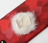 Real Mink Fur Rose Discoid Flowers Accessory Fur Flowers Clothing Accessories