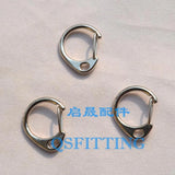 DIY Jewelry Accessory: 27MM Round Lobster Clasps, Rhodium Plated