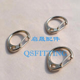 DIY Jewelry Accessory: 27MM Round Lobster Clasps, Rhodium Plated