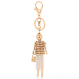 Crystal Tassel Keychain for Women