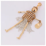 Crystal Tassel Keychain for Women